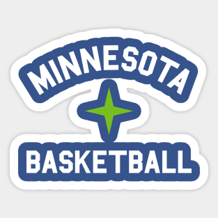 Minnesota Basketball Star II Sticker